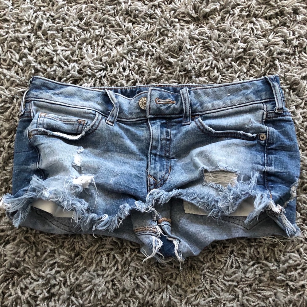 Size two express jean shorts, $15